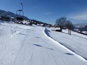 Gentle slopes on the Rohrmoos Plateau