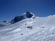 The ski resort below the Kitzsteinhorn