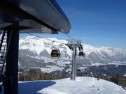 Preunegg-Jet - 8pers. Gondola lift with seat heating (monocable circulating ropeway)
