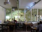 View of the slopes from the Sundeck