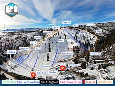 Trail map Echo Valley – Lake Chelan