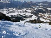 Challenging valley run Die Schwarze