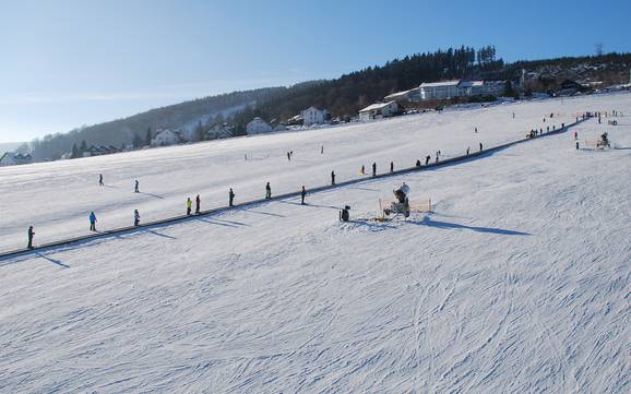 Ski resorts for beginners in the County of Waldeck-Frankenberg – Beginners Willingen – Ettelsberg