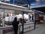 The ski rental in the ski hall