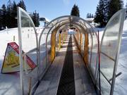 Conveyor belt "Musiktunnel" in the children's area
