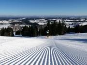 Very good slope grooming in Nesselwang