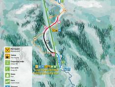 Trail map Dobrinishte