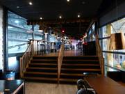 View of the slopes from the ski café