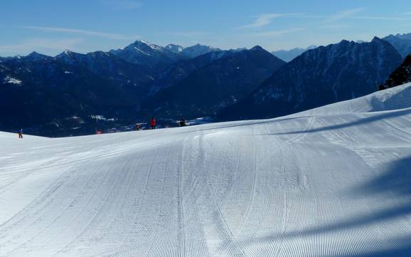 Skiing near Weißenbach am Lech