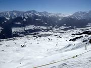 View from Piz Mundaun into Val Lumnezia