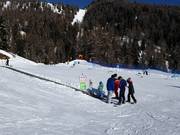 Conveyor belt in the children's area