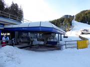 Meriz-La Selletta - 4pers. High speed chairlift (detachable) with bubble