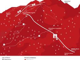 Trail map Niedere – Andelsbuch/Bezau