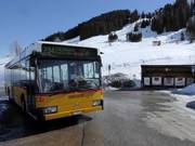 Ski bus and waste management in the ski resort