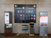 Signage at the mountain station