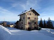 Mountain hut tip Rifugio Dosso Larici