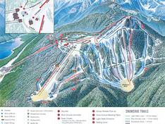Trail map Grouse Mountain