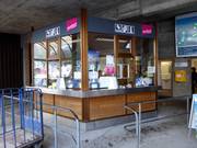 Well-maintained ticket offices