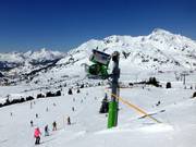 Snow reliability is guaranteed not only because of the well-developed snowmaking system!