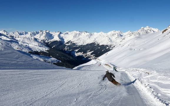 Biggest height difference in Paznaun-Ischgl – ski resort See