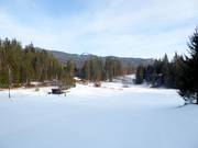 Ski slope at the Barmseelift