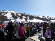 Sun terrace at Merritts Mountain House