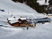 Mountain hut tip Pistentreff