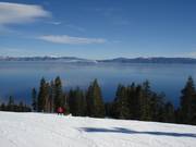 View from Homewood Mountain Resort over Lake Tahoe