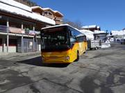 Ski bus in the Lötschental valley