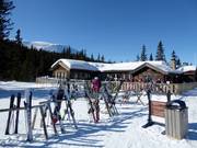 Mountain hut tip Knettsetra