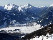 View of Lermoos from the Ehrwalder Alm