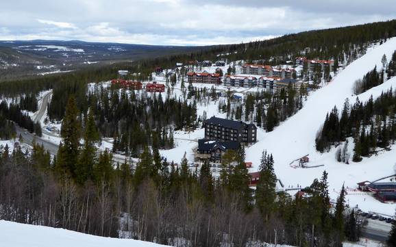 Härjedalen: accommodation offering at the ski resorts – Accommodation offering Vemdalsskalet