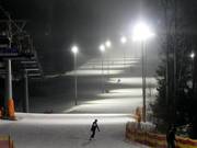 Night skiing