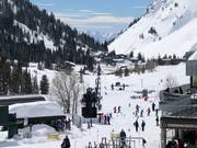 Connecting lift in the valley between Wildcat and Albion Base