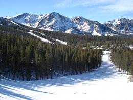 Ski resort June Mountain