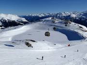 Snowmaking pond at the Stuanmandlbahn
