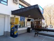 Very well-maintained valley station area