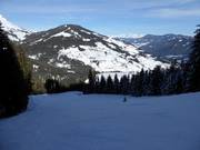 Black slope at the Karbachalmbahn