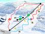 Trail map Hesselbacher Gletscher – Bad Laasphe