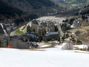 Baqueira 1500 - starting point for the gondola and chairlift