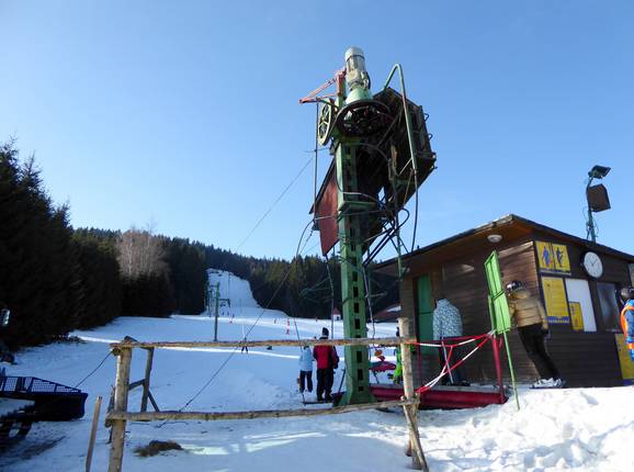 Bedřichovka vlek - J-bar