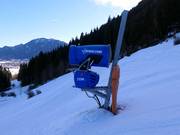 Snowmaking at Steckenberg