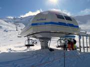 Lac des Vaux 1 - 4pers. High speed chairlift (detachable)