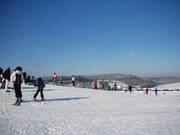 Nice wide practice slope