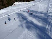 Ski course on the intermediate Chalte Bodu