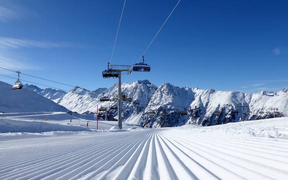 Best ski resort in the Freizeitticket Tirol area of validity – Test report Ischgl/Samnaun – Silvretta Arena