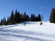Practice slope at Sonnenlift
