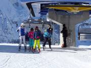 Staff are present at the exit