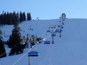 Waldkopf-6er-Sesselbahn - 6pers. High speed chairlift (detachable) with bubble and seat heating