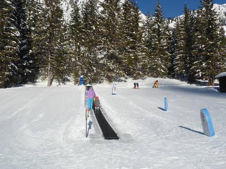 Ski resorts for beginners in the Zwischentoren – Beginners Berwang/Bichlbach/Rinnen